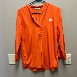 Clemson blouse